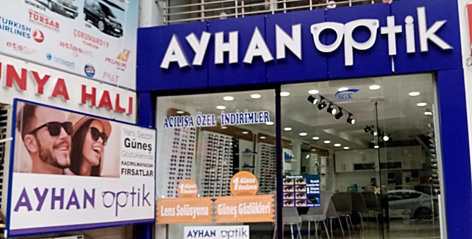 Ayhan Optik Mağazası Açılıyor