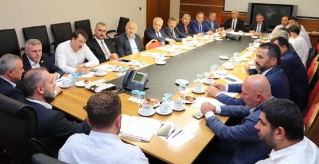 Ahlatcı, İl Başkanları Toplantısına Katıldı