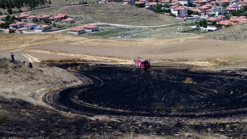 Sungurlu’da Dört Ayrı Yangın Çıktı
