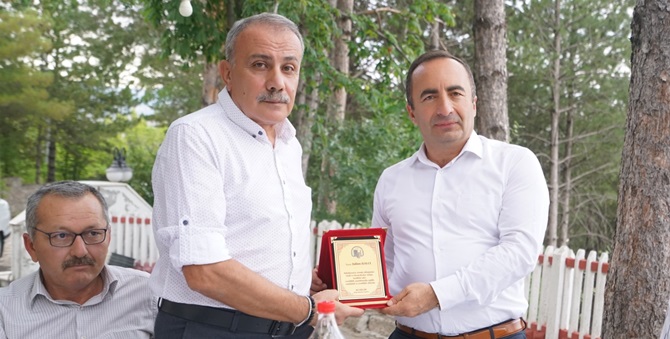 Başkan Sülük’tan Balcı’ya Veda Gecesi