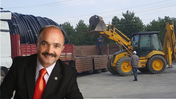 Dodurga’da İsale Hattı Yenileniyor
