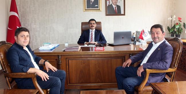 Dodurga Kaymakamını Ziyaret Etti