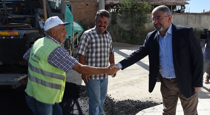 Ahçılar Sokaklara Asfalt