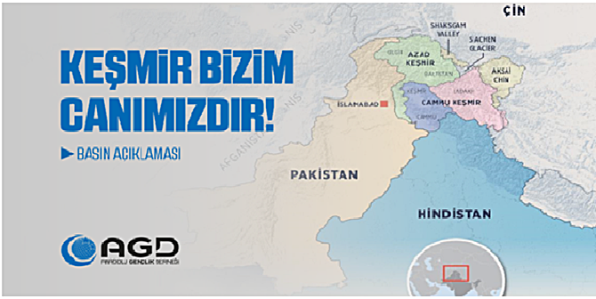 “Keşmir Bizim Canımızdır”