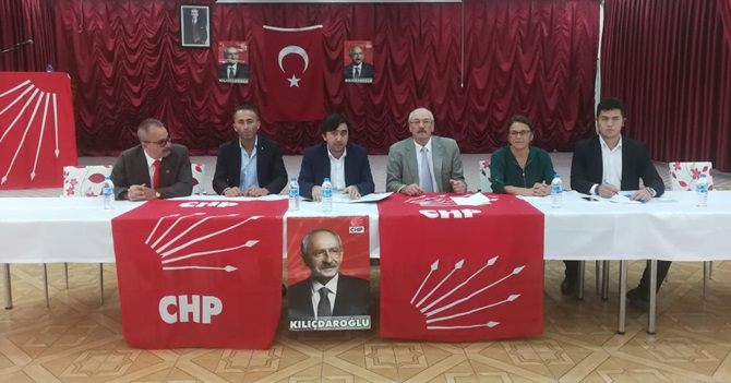 CHP’de İlçelerde Durum Değerlendiriyor