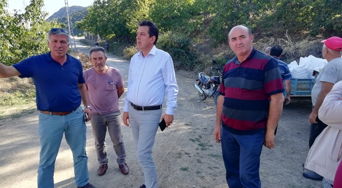 Oğuzlar’da Asfalt Çalışması