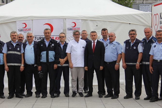 Zabıtadan Kan Bağışı