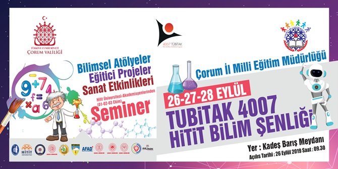 TÜBİTAK Bilim Şenliği Başlıyor