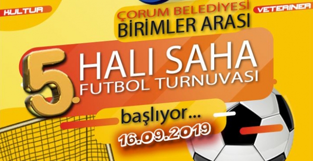 Birimler Arası Futbol Turnuvası Başlıyor