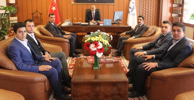 Ülkü Ocaklarından Müftüye Ziyaret