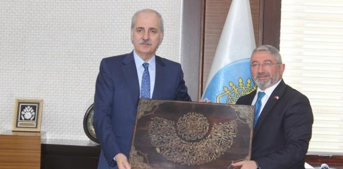 Kurtulmuş’tan, Aşgın’a Ziyaret