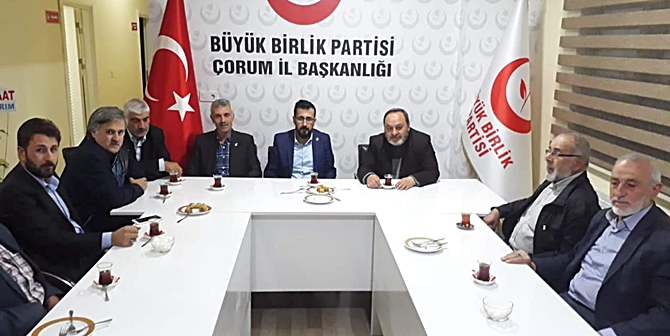 Saadet Partisinden BBP’ne Ziyaret
