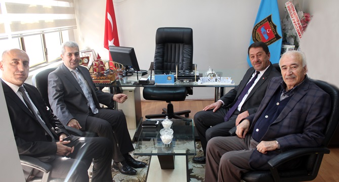 Emniyet Müdürü Gülser’den, Şahin’e Ziyaret