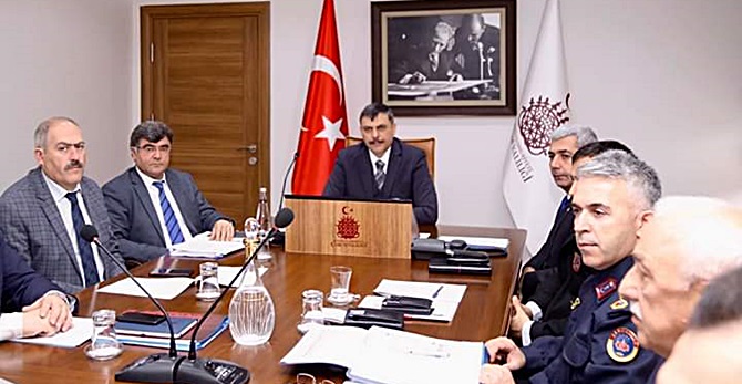 Kış Mevsimi Tedbirleri Toplantısı Yapıldı