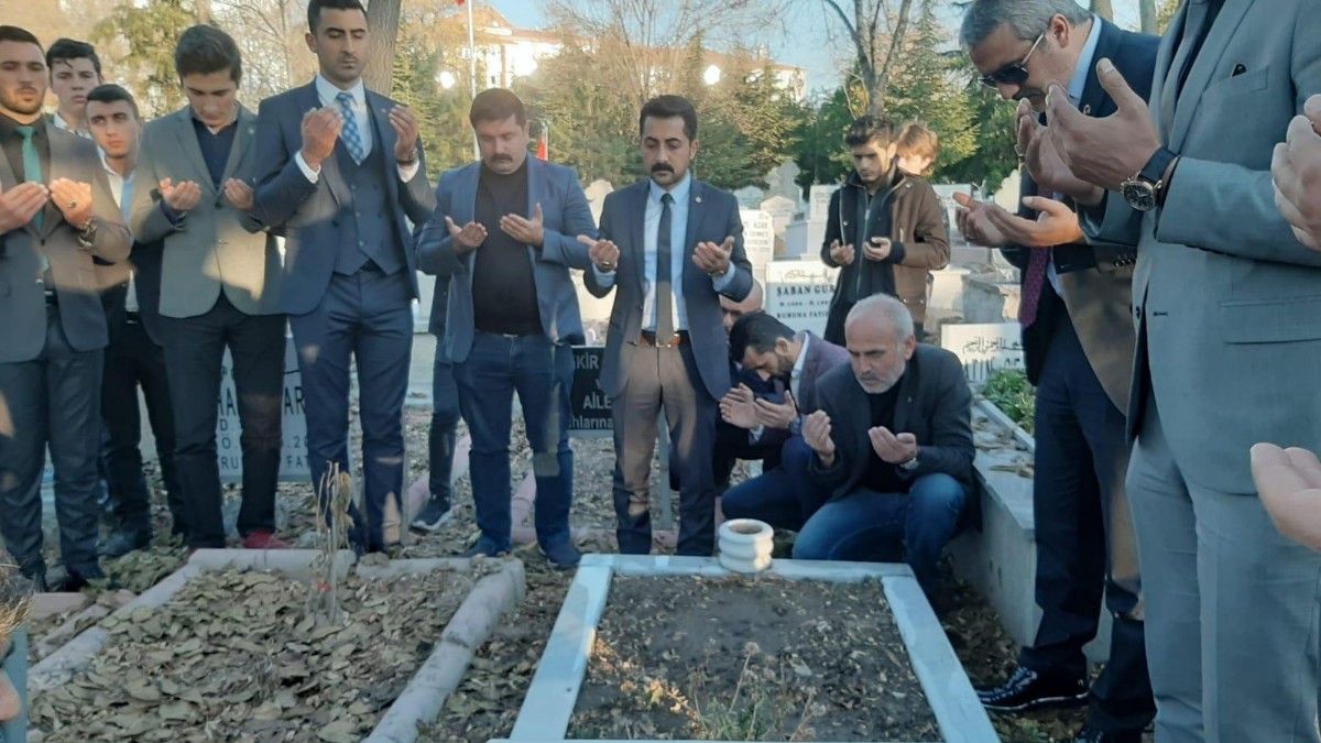 Ülkücü Şehit Dualarla Anıldı