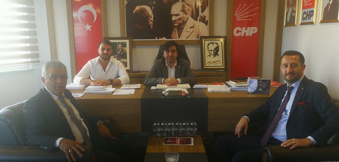 Hakverdi Ve Yollu’dan CHP İl Örgütü’ne Ziyaret