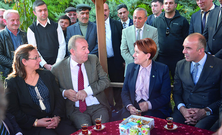 Akşener’den, Şahiner’e Geçmiş Olsun Ziyareti