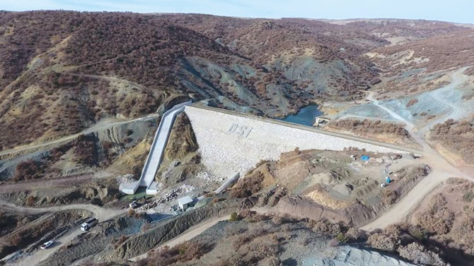 Sungurlu Aşağıfındıklı Barajı Tamamlandı