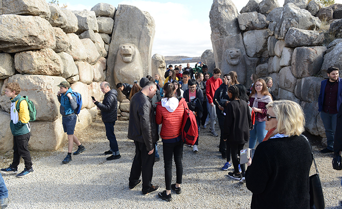 Olimpiyat Çocukları Hattuşa’yı Gezdi