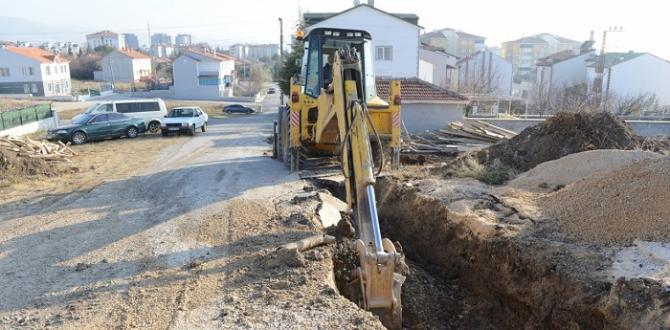 İçme Suyu Hattı Yola Alındı
