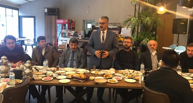 Ahlatcı, STK’larla İstişare Yaptı