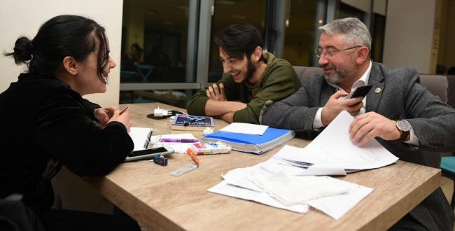 Finallere Hazırlanan Öğrencilere Destek