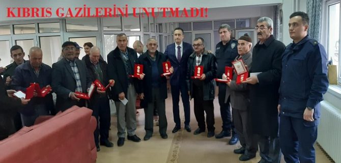 Kıbrıs Gazileri Unutulmadı