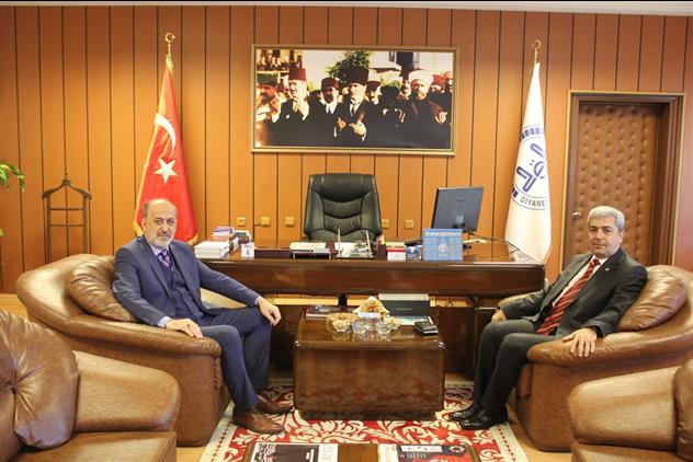 Emniyet Müdürü’nden Müftüye İade-i Ziyaret