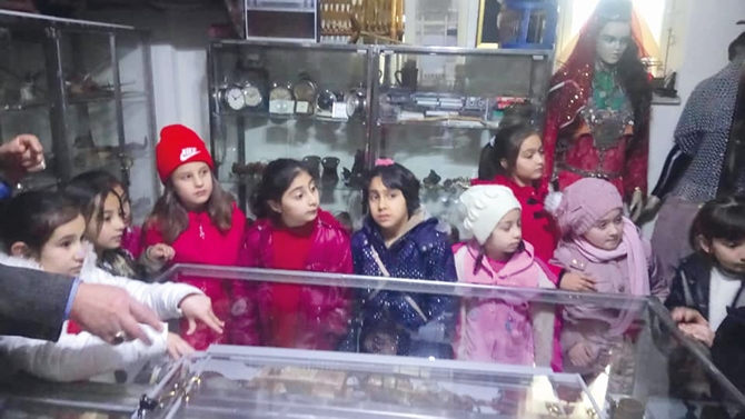 Minik Öğrenciler Müze Evini Gezdi