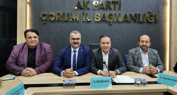 AK Partili Vekiller İl Teşkilatıyla Bir Araya Geldi