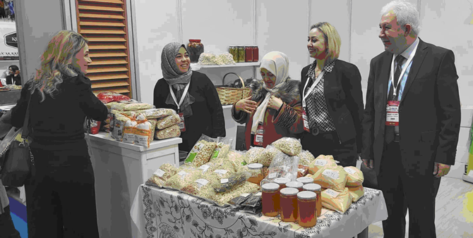 Çorum’dan Kooperatifler Fuarına Katılım Oldu