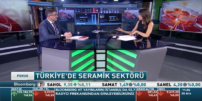 Türkiye’de Seramik Sektörünü Anlattı