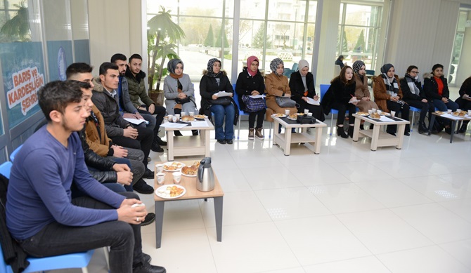 Öğrencilerden Kent Konseyine Ziyaret