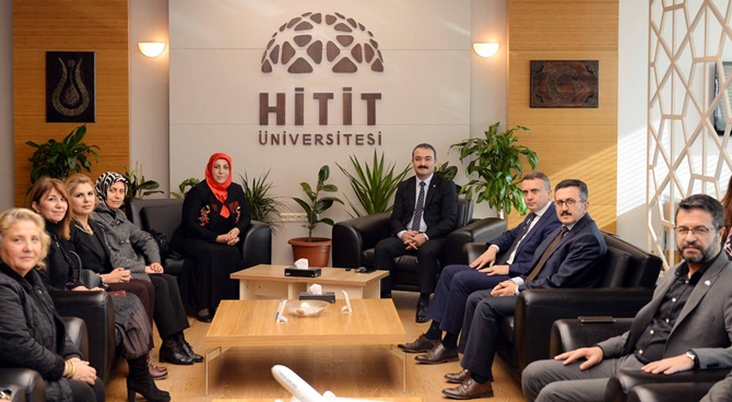 Kent Konseyi Rektör’ü Ziyaret Etti