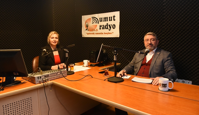 Aşgın, Umut Radyo’nun Konuğu Oldu