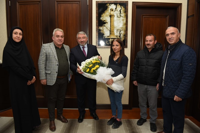 Şehit Ailelerinden Teşekkür Ziyareti