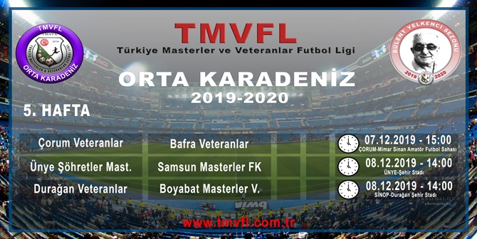 TMVFL’den, Maçlar Hafta Sonu