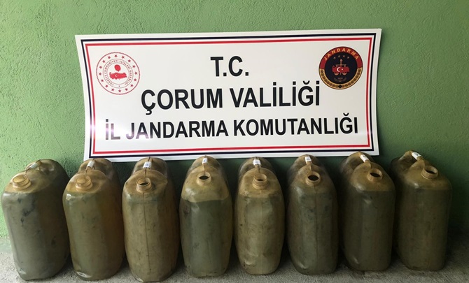 Jandarma’dan Kaçak Akaryakıt Operasyonu