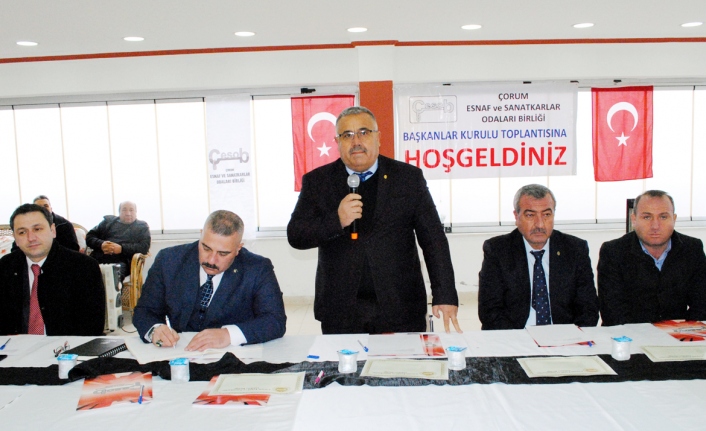 Başkanlar İskilip’te Toplandı