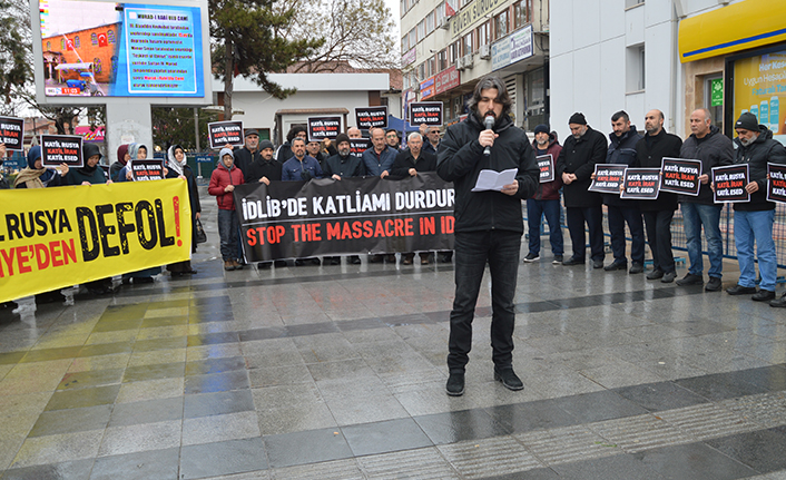 “İdlib’te Katliamları Durdurun”