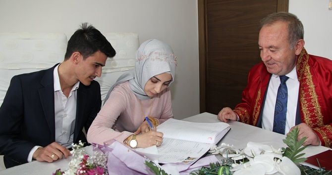 Sungurlu’da 2019 Yılında 244 Çift Evlendi