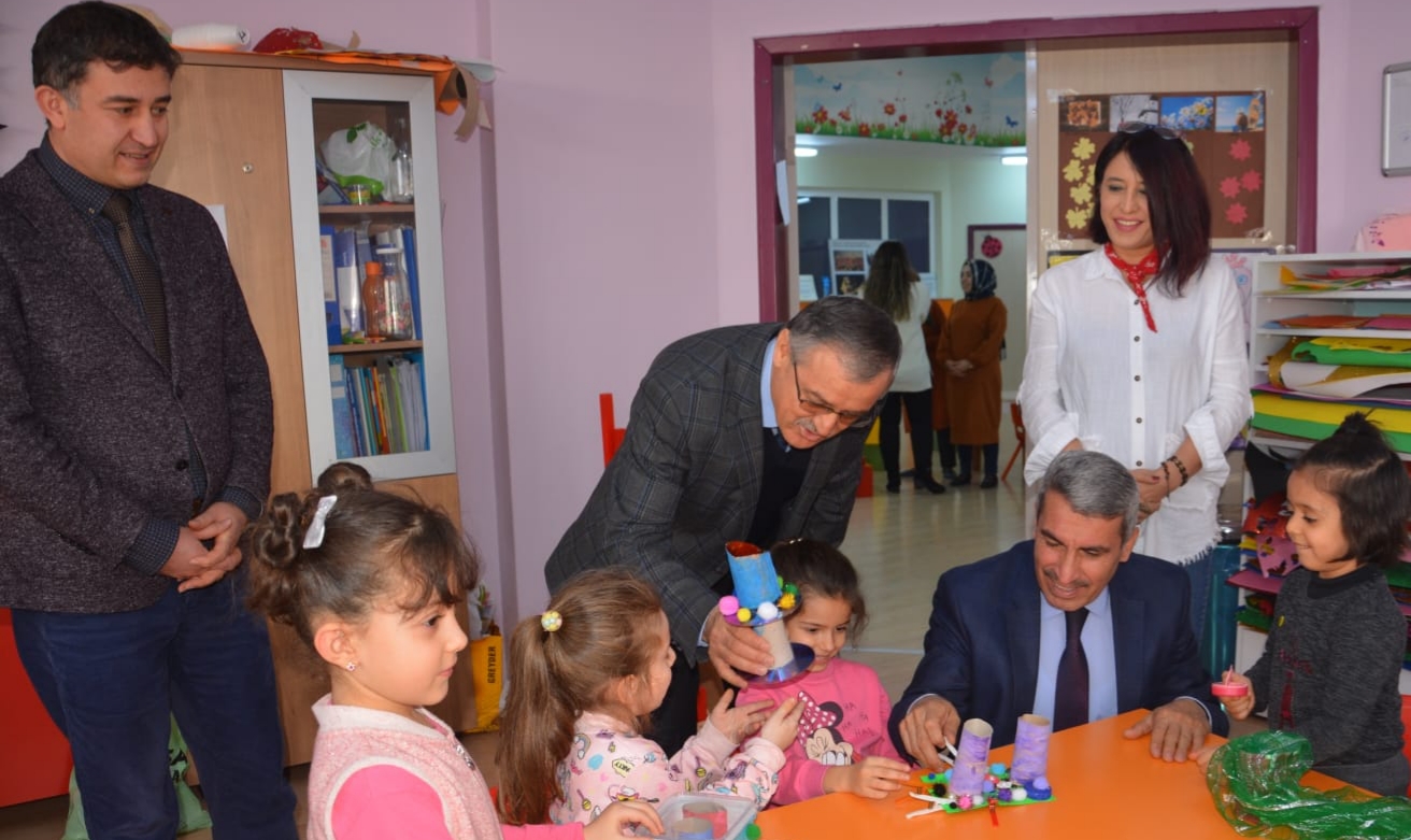 Sarı’dan, İkbalevler Anaokulu’na Ziyaret