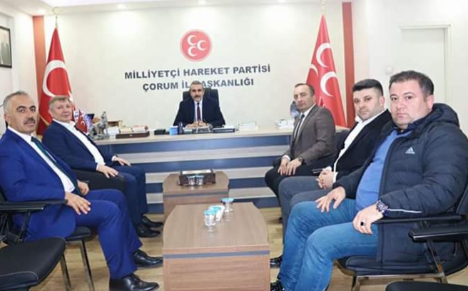 MHP’li  Belediye Başkanları İstişare Yaptı