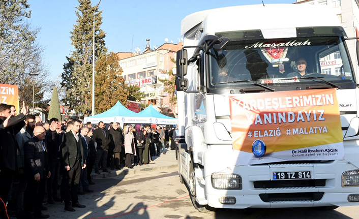 Yardım TIR’ları Yola Çıktı