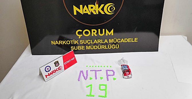 Çorum’da Uyuşturucu Operasyonu