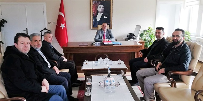 Diyanet-Sen’den Kaymakam’a Ziyaret