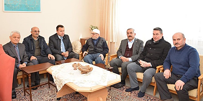 Alaca’da, Kore Gazisini Ziyaret Ettiler