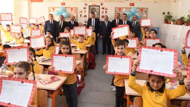 Çorum’da, 92 Bin 420 Öğrenci Karne Aldı