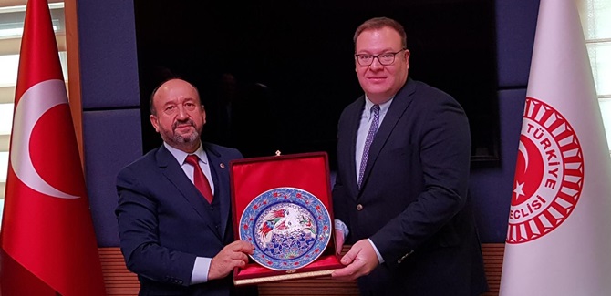 Kavuncu, Büyükelçi Kastrotoviç’i Kabul Etti