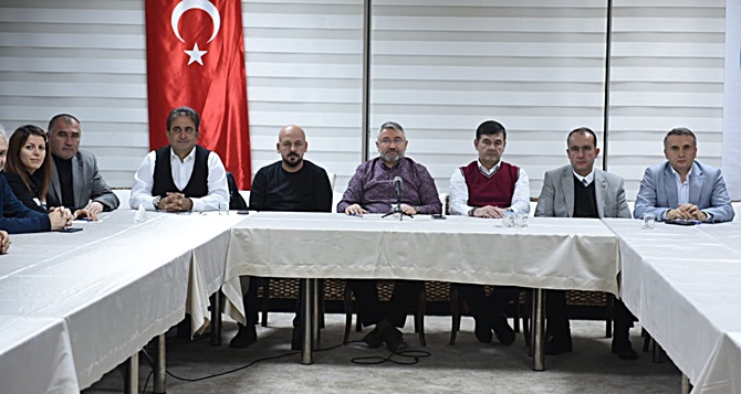 Aşgın, Meclis Üyeleriyle 2019’u Değerlendirdi